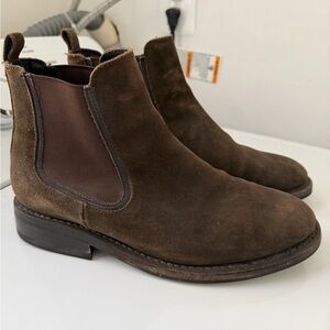 Men's Thursday Boots 8.5 Brown Suede Chelsea Boots